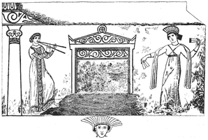 Funeral dance from the same tomb.